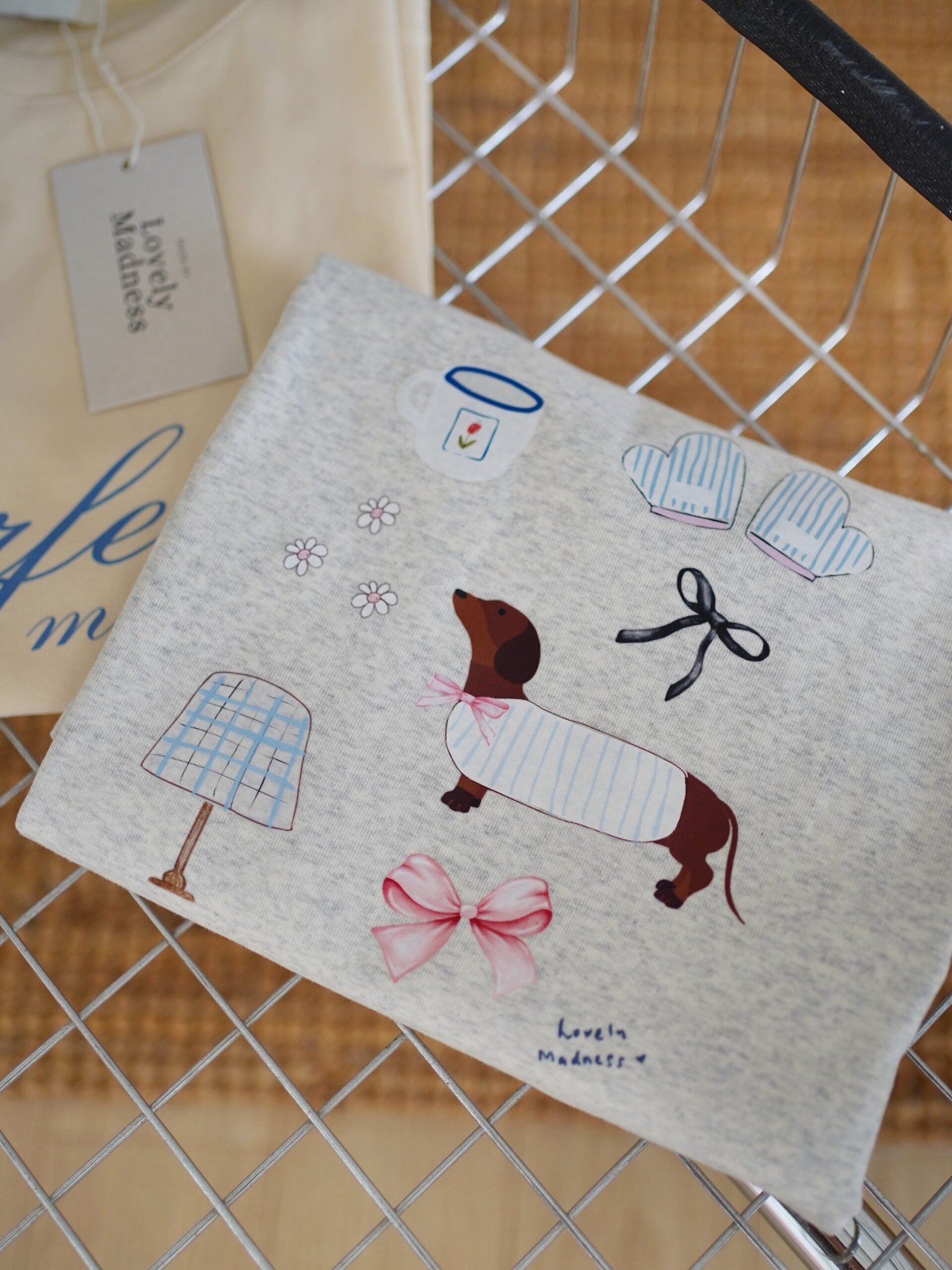 Perfect Mood & Dachshund Ribbon Tee - Image 2