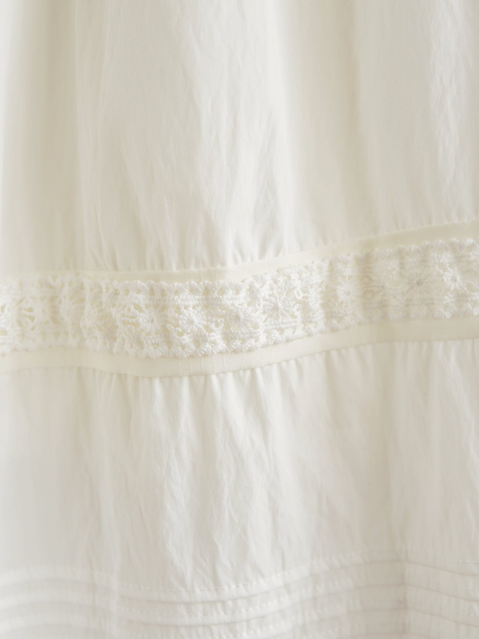 Lace Trimmed Maxi SkIrt - Image 2