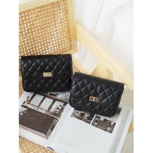 Black Gold Chain Bag