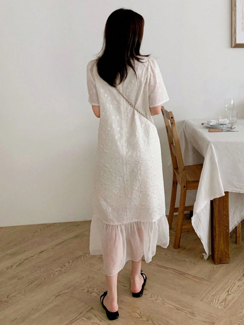 Dazy Ruffle Maxi Dress - Image 2