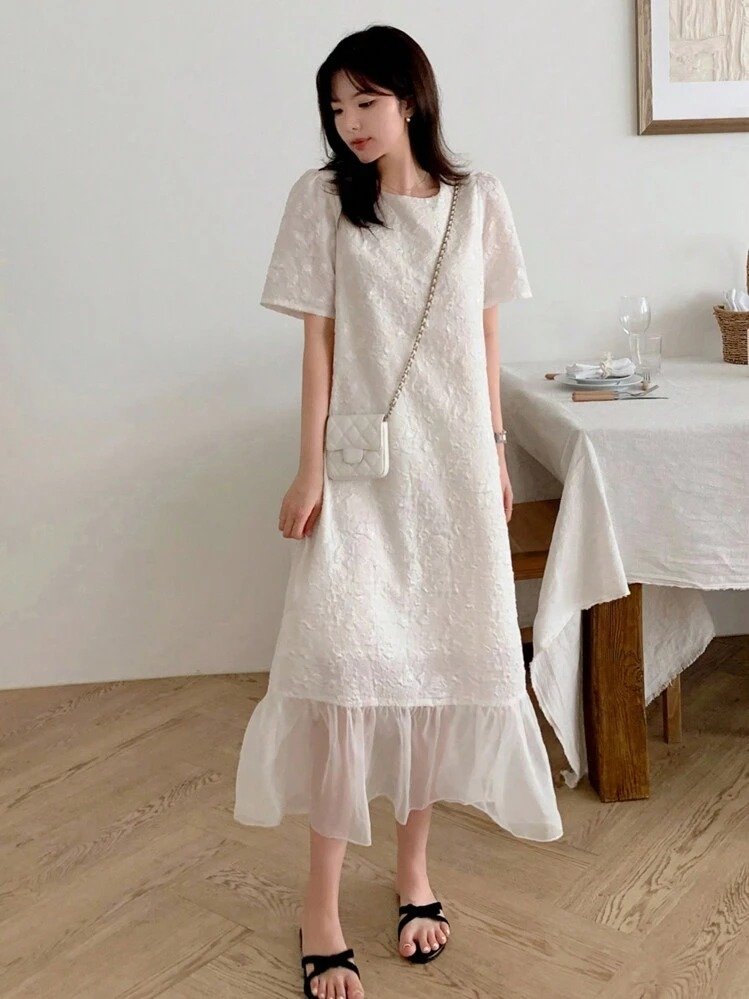 Dazy Ruffle Maxi Dress